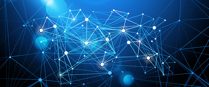 探索藍色科技感 數字時代的視覺魅力